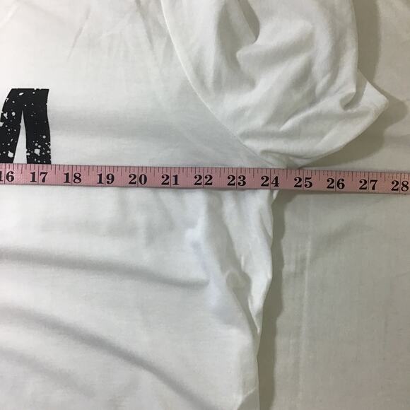 BLOOMCHIC 18-20 2X Plus White Short Sleeve Pullover Crew Neck TShirt Top NWT B78 - Picture 5 of 7